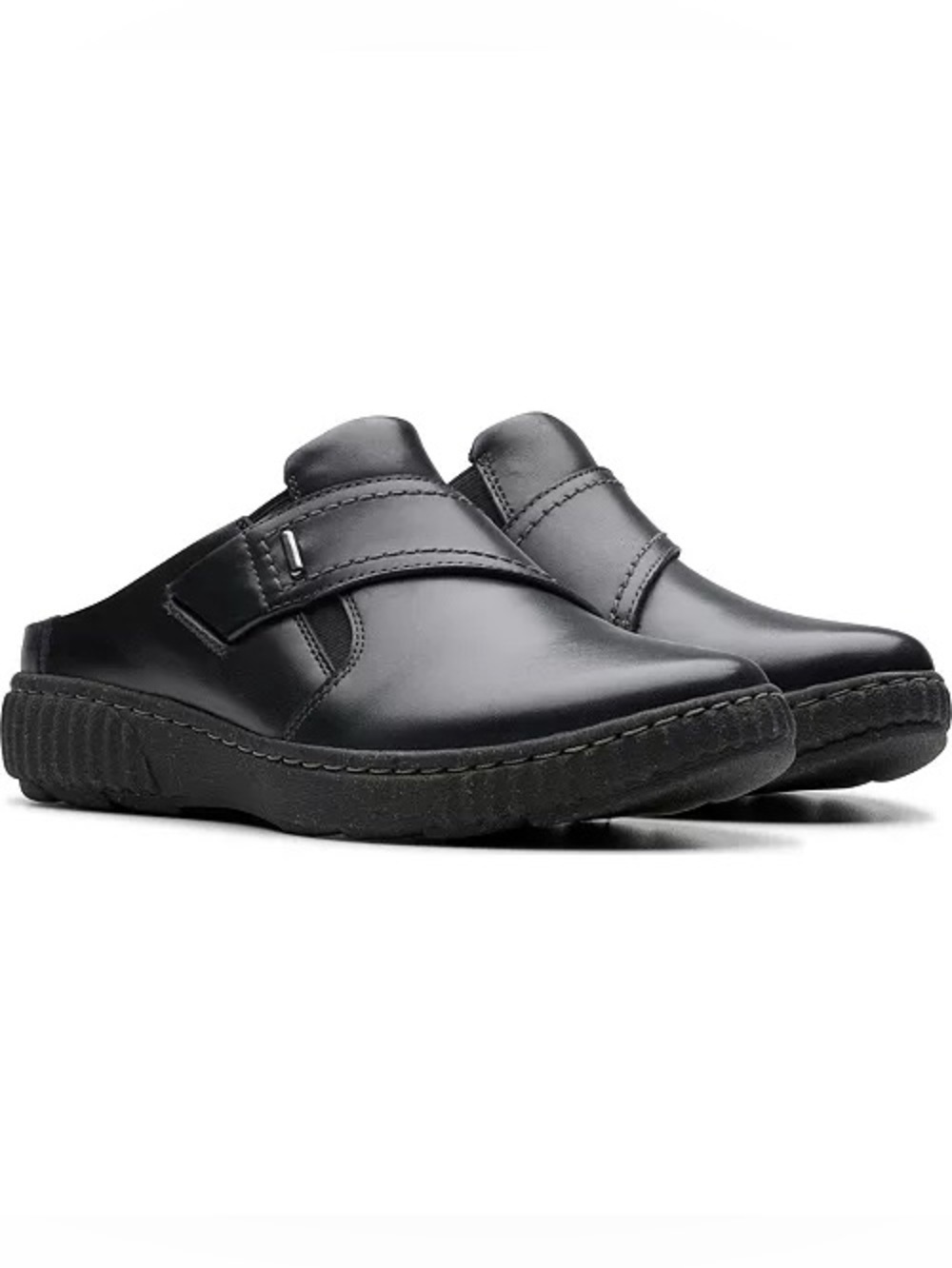 Clarks Black Caroline Bay Slip On Shoes - NEW - Size 11